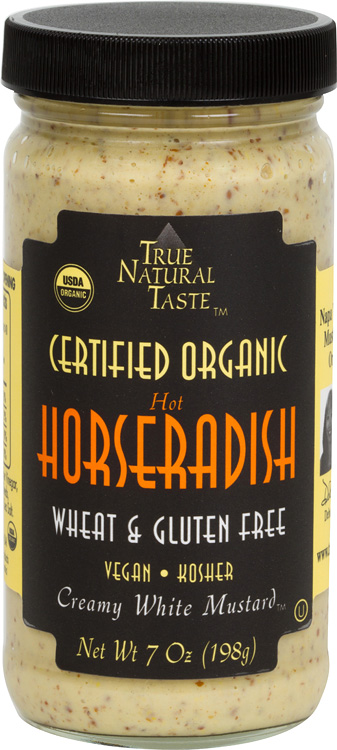 Organic horseradish mustard Organic horseradish mustard