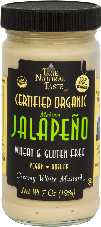 Organic jalapeno mustard