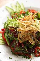 Salad with organic mustard! Salad with organic mustard!